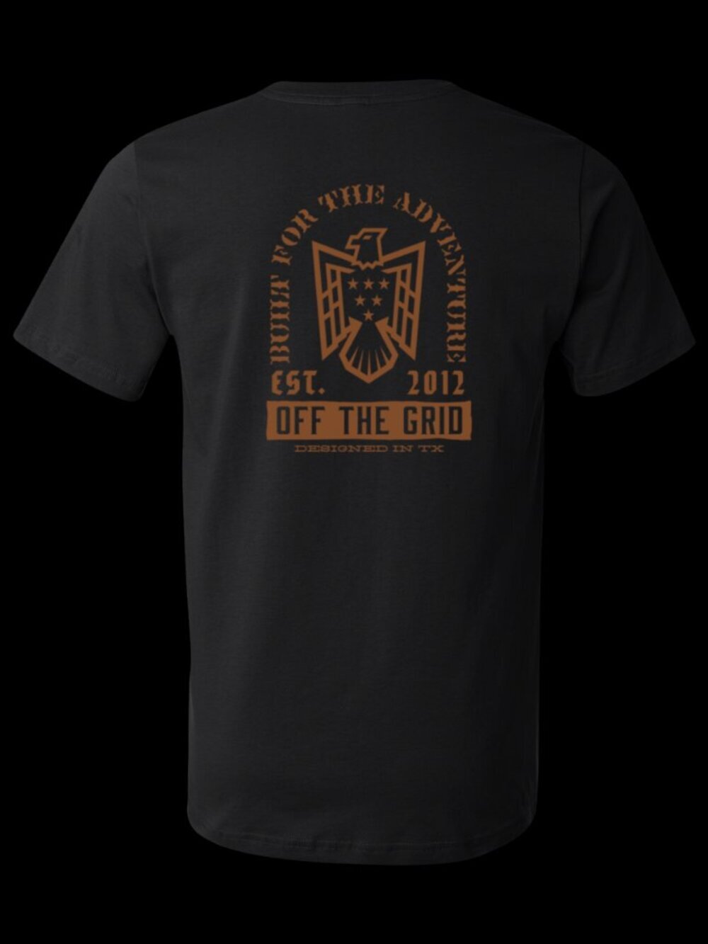 Off The Grid Surplus Soaring Eagle Tee - Black